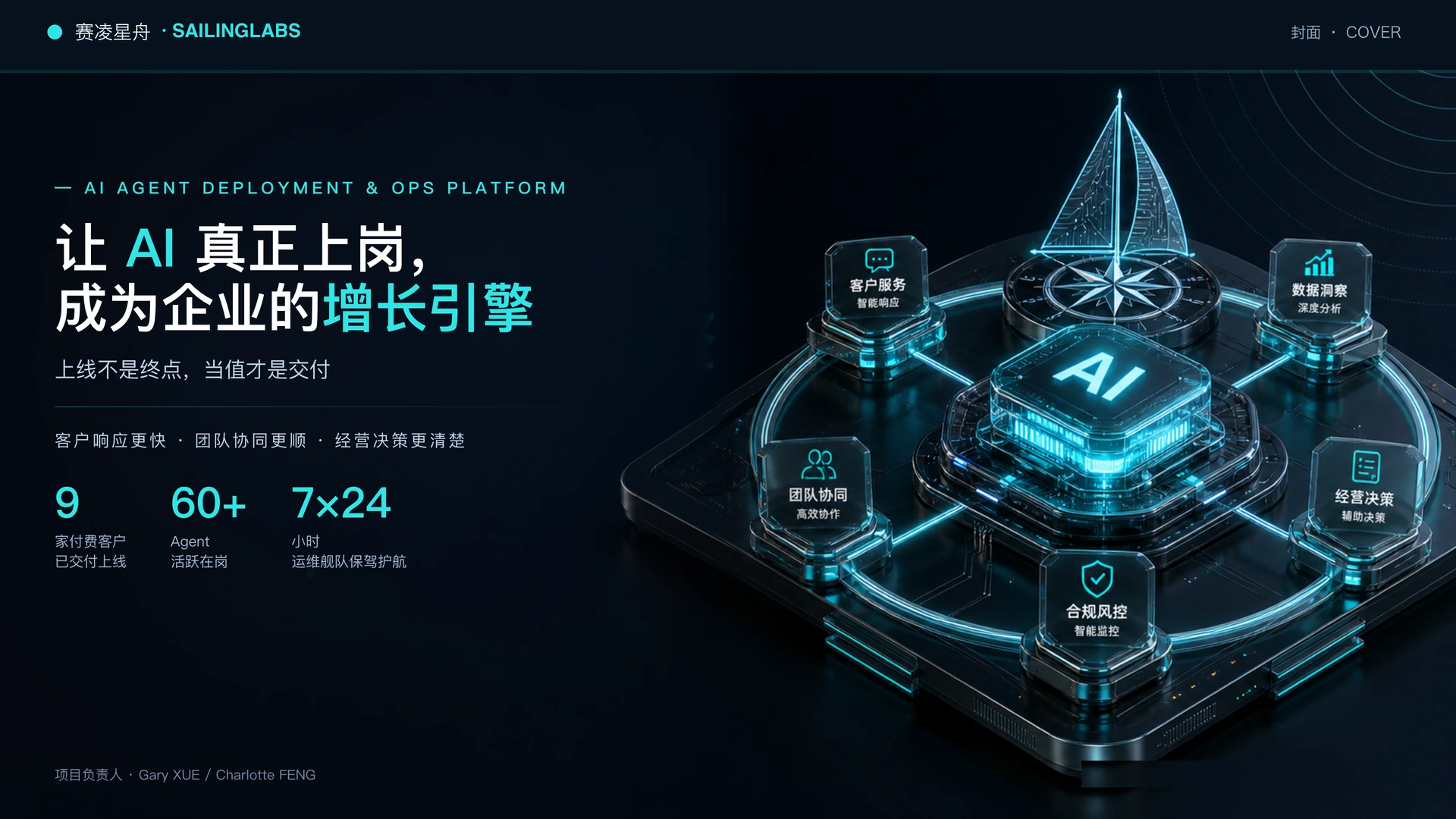 赛凌星舟酒店 AI Agent 部署与运营平台案例封面